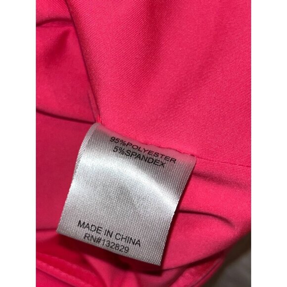 Superdown Maliya One Shoulder Mini Dress in Neon Pink  Size XS - Picture 9 of 9